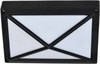Ecola GX53 LED B4157S светильник накладной IP65 матовый Прямоугольник/Пирамида алюмин. 2*GX53 Черный FB53PSECS - фото 632000