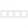 ATN001304 AtlasDesign Рамка 4 поста универсальная, лотос (уп.5шт.) Systeme Electric (Россия) ATN001304 - фото 632133