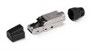 8P8C-SH-C6+-TWP Коннектор с фиксатором кабеля и колпачком RJ-45(8P8C) под витую пару, категория до 6a, экранированный, для одножильного кабеля Cabeus 8P8C-SH-C6+-TWP - фото 632139