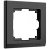 W0011808/WL04-Frame-01-black Stark Рамка на 1 пост черная (уп.10шт.) Werkel™ a050908-1 - фото 632342