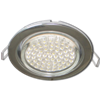 FS53H4ECB Ecola GX53 H4 Downlight without reflector_satin chrome Светильник встраиваемый сатин-хром (уп.10/50шт.) FS53H4ECB - фото 632537