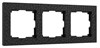 W0032408 Hammer Рамка на 3 поста черная (уп.10шт.) Werkel™ a052521-1 - фото 633016