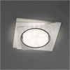 40521 CD5023, 20LED*2835 SMD 4000K, 15W GX53, без лампы, матовый, хром Светильник встраиваемый  с LED подсветкой с драйвером в комплекте FERON 40521 - фото 633131