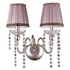 1040/402 ALEGRIA AP2 SILVER-BROWN Бра Crystal Lux (Испания) 2210/305 - фото 633475