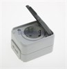455009 Aqua-TOP Розетка одинарная с заземлением IP44 серая (уп.10шт.) Schneider Electric ВЫВЕДЕНА ИЗ АССОРТИМЕНТА 455009 - фото 633680