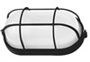 94814 NBL-O2-100-E27/BL Светильник овал с решеткой черный влагозащ. 100Вт IP54 (уп.12шт.) Navigator 94814 - фото 633701
