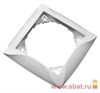 000101 ДУЭТ Рамка 1 пост, белая (уп.45шт.) Schneider Electric WDE000101 - фото 633955
