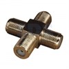 FD 05-4205/FD 03-065 Переход соединитель x4 гнезда F (F- крест) (уп.50шт.) PROCONNECT FD 05-4205 - фото 633993