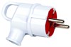 HRZ00001359 300-000-703 Вилка угловая с ушком с/з (уп.45/360шт.) HOROZ ELECTRIC HRZ00001359 - фото 634029