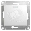 GSL000113 Glossa Одноклавишный выключатель с подсветкой (сх.1а), белый, механизм (уп.20шт.) Schneider Electric GSL000113 - фото 634038