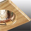 369983 NT15 180 белый/золото/стекл.матов.плафон Светильник встраиваемый Baroque Novotech 369983 - фото 634098