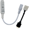 CRMM72ESB Ecola LED strip RGB mini controller 6A 72W 12V (144W 24V) с переходником с кнопками для управления CRMM72ESB - фото 634144