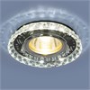 8351 MR16 CL/BK прозрачный/черный Cветильник встраиваемый (уп.10/30шт.) Elektrostandard 8351 MR16 CL/BK прозрачны - фото 634520