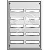 2CPX030105R9999 U52 Шкаф для скрытой установки на 120 модулей с дверью ABB 2CPX030105R9999 - фото 634598