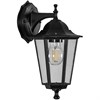 11066 6202/PL6202 (на стену вниз) 100W 230V E27 черный Светильник садово-парковый (уп.6шт.) FERON (Китай) 11066 - фото 634983
