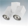 051036 Светильник ILLUMO HP16X2 GU10 max 50Вт белый Lightstar (Италия) 051036 - фото 635005