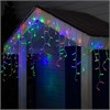 Светодиодная уличная гирлянда бахрома 6х0,6м RGB 719411 - фото 635011