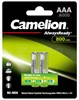 NH-AAA900ARBP2 Аккумулятор Ni-Mh AAA 1,2В 800mAh блистер 2шт. (уп.24/480шт.) Camelion (Китай) NH-AAA900ARBP2 - фото 635069