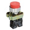 BBT71-BL-K04 LAY5-BL42 без подсветки красная 1р Кнопка управления (уп.20шт.) IEK® BBT71-BL-K04 - фото 635104