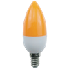 C4TY26ELB Ecola candle LED color 2,6W 220V E14 Yellow Лампа св/д свеча желтая (уп.100шт.) C4TY26ELB - фото 635223