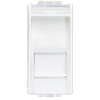 N4279C5E LivingLight Розетка RJ45 UTP Cat.5e, 1 модуль, цвет белый Bticino (Legrand) N4279C5E - фото 635252