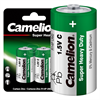 R14-BP2 Green Элемент питания солевой 1,5В тип С, блистер 2шт. (уп.12/192шт.) Camelion (Китай) R14-BP2 - фото 635363