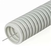 ГФ-0101716-100 Труба ПВХ гибкая гофр. Ø16мм, лёгкая с протяжкой, цвет серый (бухта 100м.) Урал Пак (Россия) ГФ-0101716-100 - фото 635435