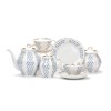 Сервиз чайный "Ситец" 6/21 ф. Белый лебедь", Дулево Сервиз чайный "Ситец" 6/21 ф. Белый лебедь", Дулев - фото 635777