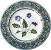 81.32669.00.1 Тарелка декоративная в подарочной упаковке 270 мм, форма Европейская, рисунок Фиалка надрезанная, АО "Императорский фарфоровый завод" 81.32669.00.1 - фото 635793