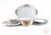 81.25797.00.1 Сервиз столовый ф. Европейская рис. Замоскворечье 6 персон 23 предмета, АО "Императорский фарфоровый завод" 81.25797.00.1 - фото 635863