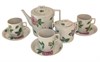 81.32001.00.1 Сервиз чайный форма Гербовая рисунок Розариум 6 персон 14 предметов, АО "Императорский фарфоровый завод" 81.32001.00.1 - фото 635905
