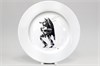 81.23738.00.1 Тарелка декоративная 26.5 см рис. Котосаксофонист, АО "Императорский фарфоровый завод" 81.23738.00.1 - фото 635956