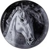 81.34275.00.1 Тарелка декоративная ИФЗ Восточная, Чёрный мустанг, 300мм, подарочная упаковка, костяной фарфор 81.34275.00.1 - фото 636046