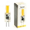 51167 LB-423 G4 LED JC 3W 220V 270° 2700K Лампа светодиодная (уп.10/100шт.) FERON (Китай) 51167 - фото 636355