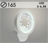 DK6060/1 WH Бра белый LED 20W 3000-6500K d165 Росток 988032067 - фото 636564