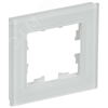 BR-M12-G-31-K01 BRITE РУ-1-2-Бр Рамка 1 пост, стекло, белая матовая (уп.5шт) IEK® (Китай) BR-M12-G-31-K01 - фото 637088